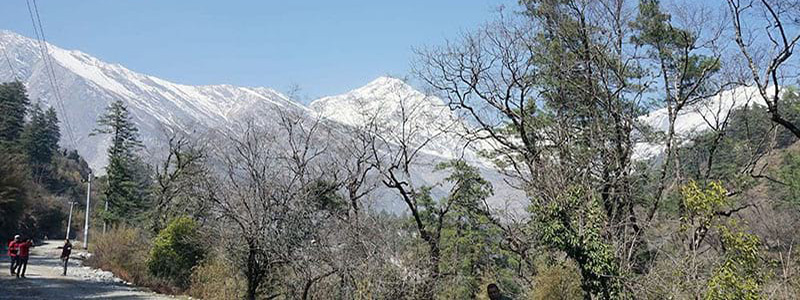 Schönwetterstraße nach Muktinath