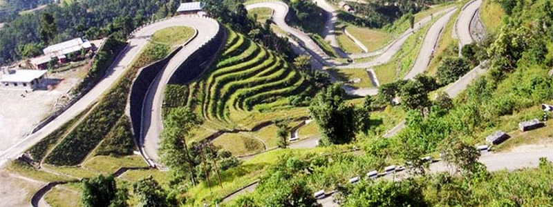 Curvas en una autopista